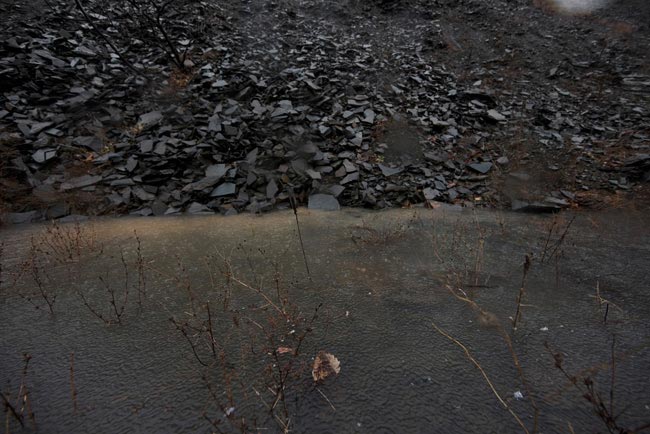 Rainstorm, California Quarry, Woodstock,  2010